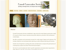 Tablet Screenshot of conwellconservation.com